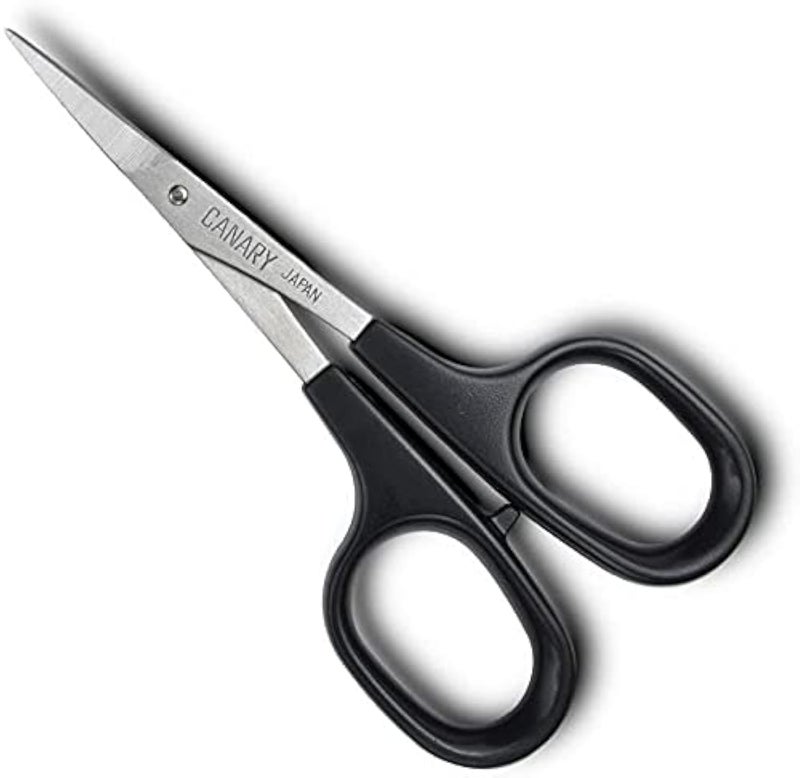 CANARY Japanese Mini Detail Scissors 4", Small Precision Scissors for Paper Crafting, Fabric Cutting, Art Crafts, Eyebrows, Nose Hair, Made in JAPAN - Image 1